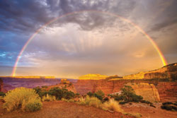 Rainbow photo by John Fuller